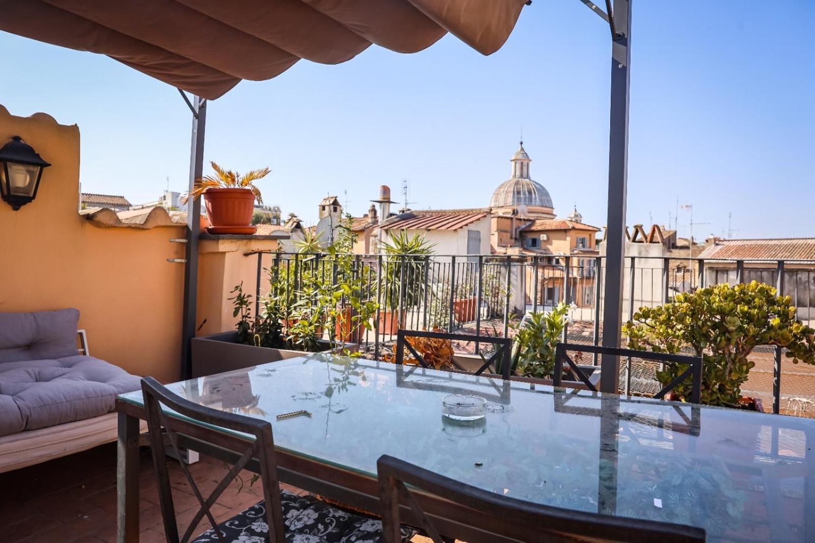 Navona,Campo De Fiori Roof Top House Rom Exterior foto